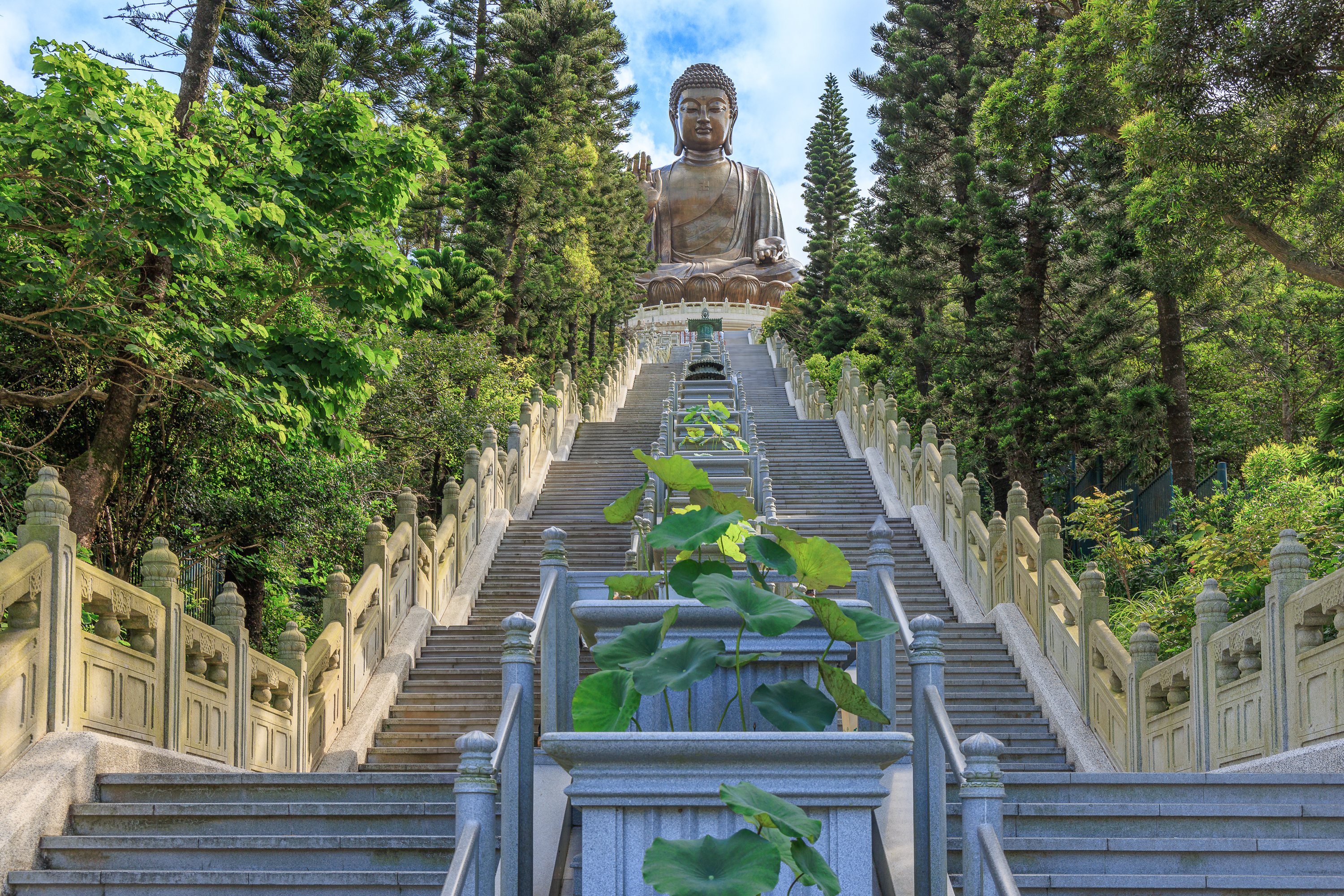 Buddha Treppe